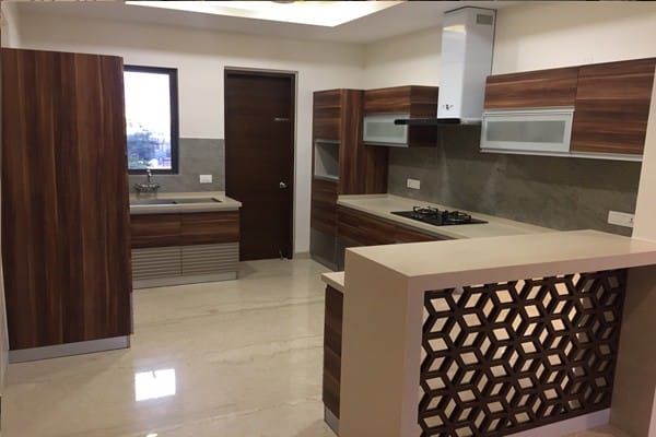 Breakfast counter modular kitchen chennai
