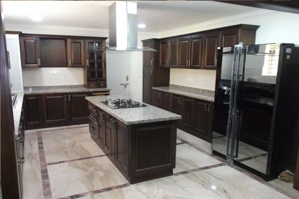 Modular Kitchen with island Chennai