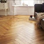 Image of engineered flooring, designed for durability.