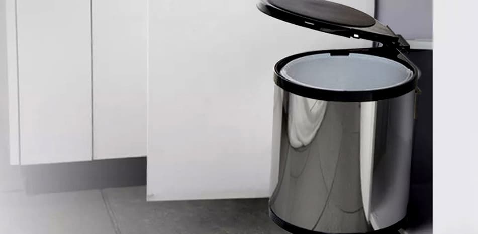 kitchen dust bin