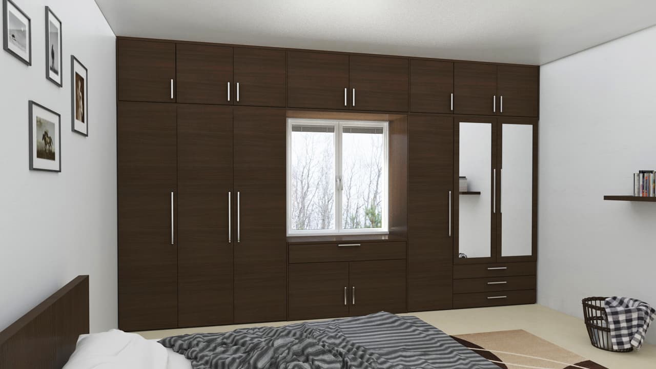 WARDROBE WITH LOFT