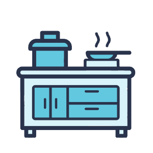 Kitchen appliances Hoop Pine Kitchens