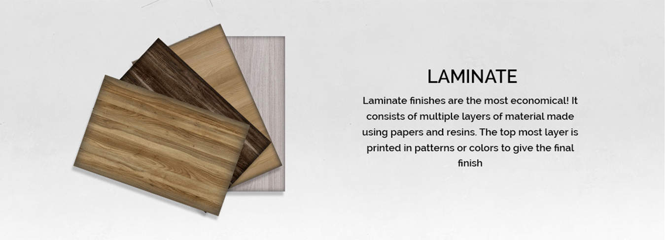 Cabinet with Laminate finish